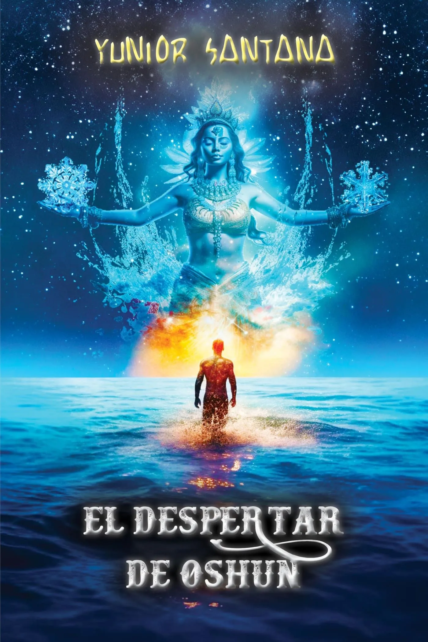 Portada de El Despertar de Oshun, de Yunior Santana